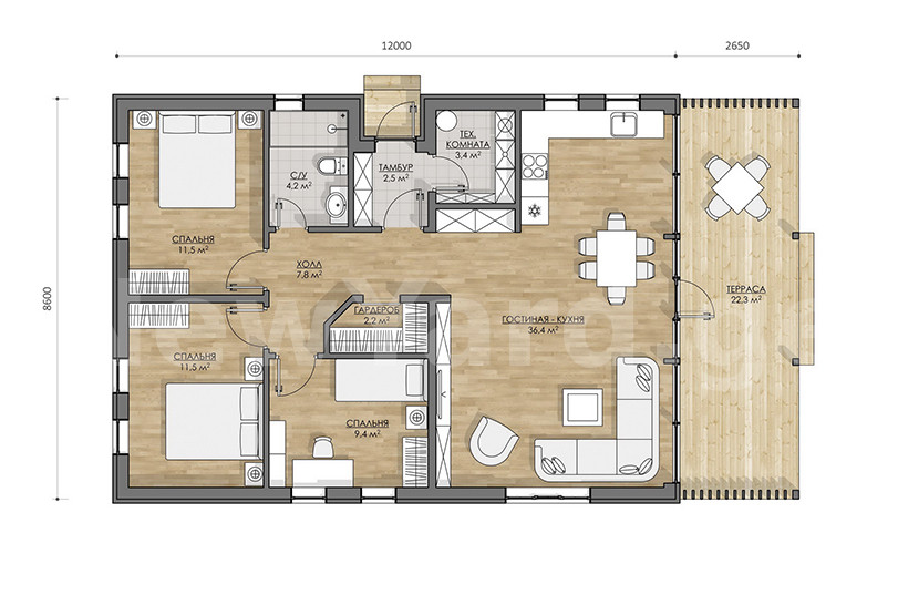 Планировка 1